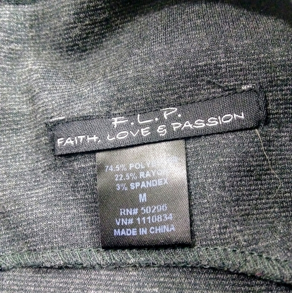 F.L.P. Dark Gray Sleeveless Hi-Lo Dress - Picture 2 of 5